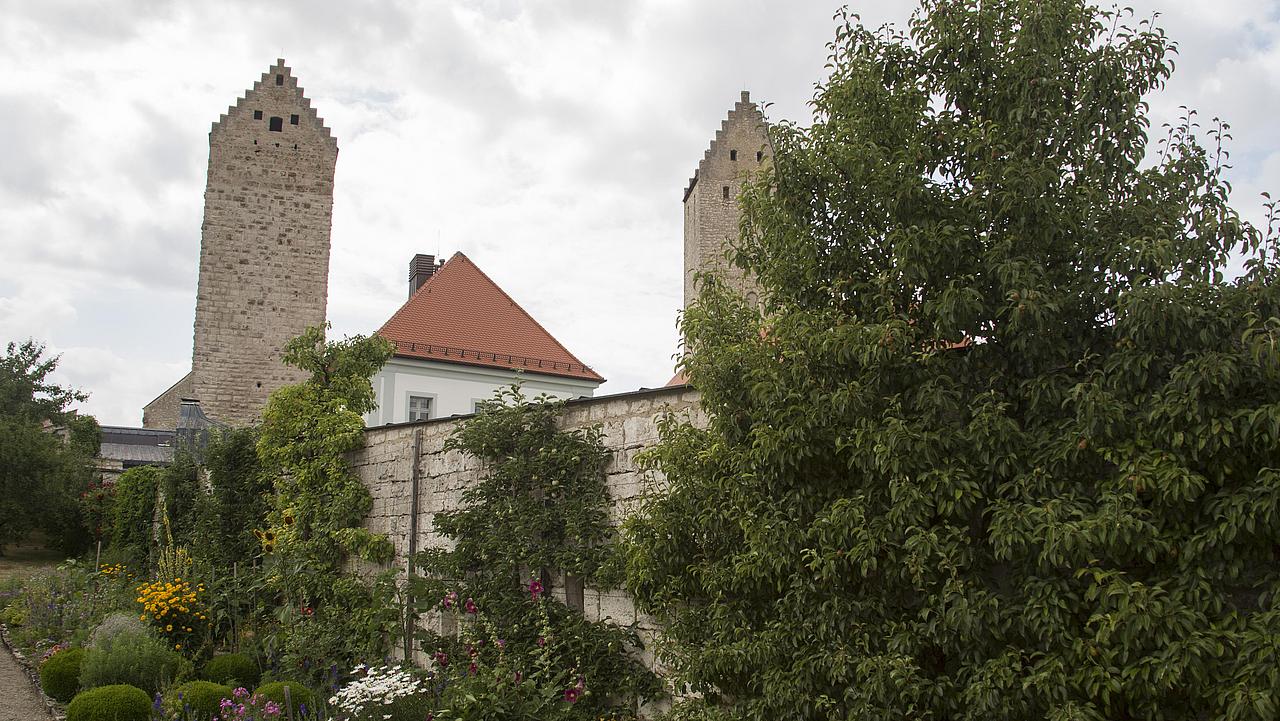 Garten von Schloss Hirschberg. Foto: Anika Taiber