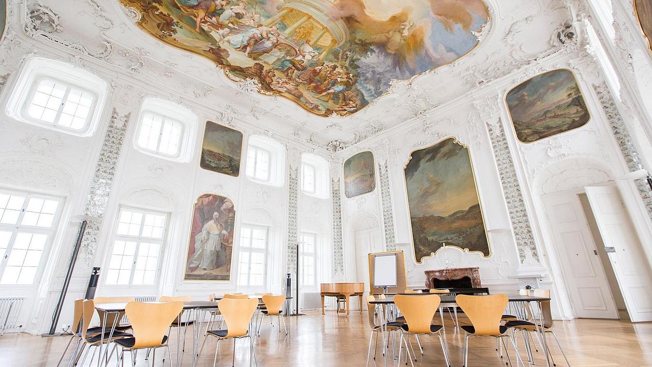 Rittersaal Schloss Hirschberg. Foto: Anika Taiber